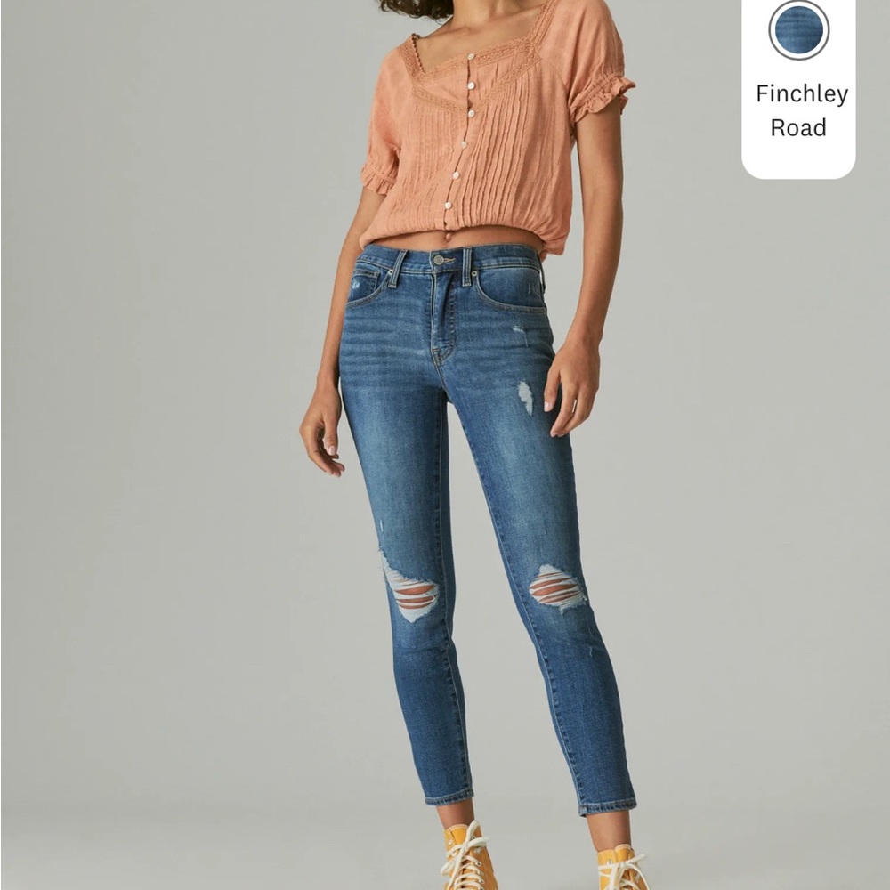 Lucky Brand woman ankle Jeans